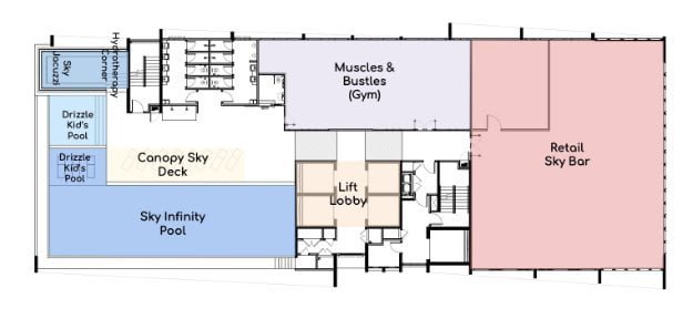 Facility Floor - 36th Floor - 22 Macalisterz Georgetown